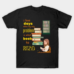 i love books T-Shirt